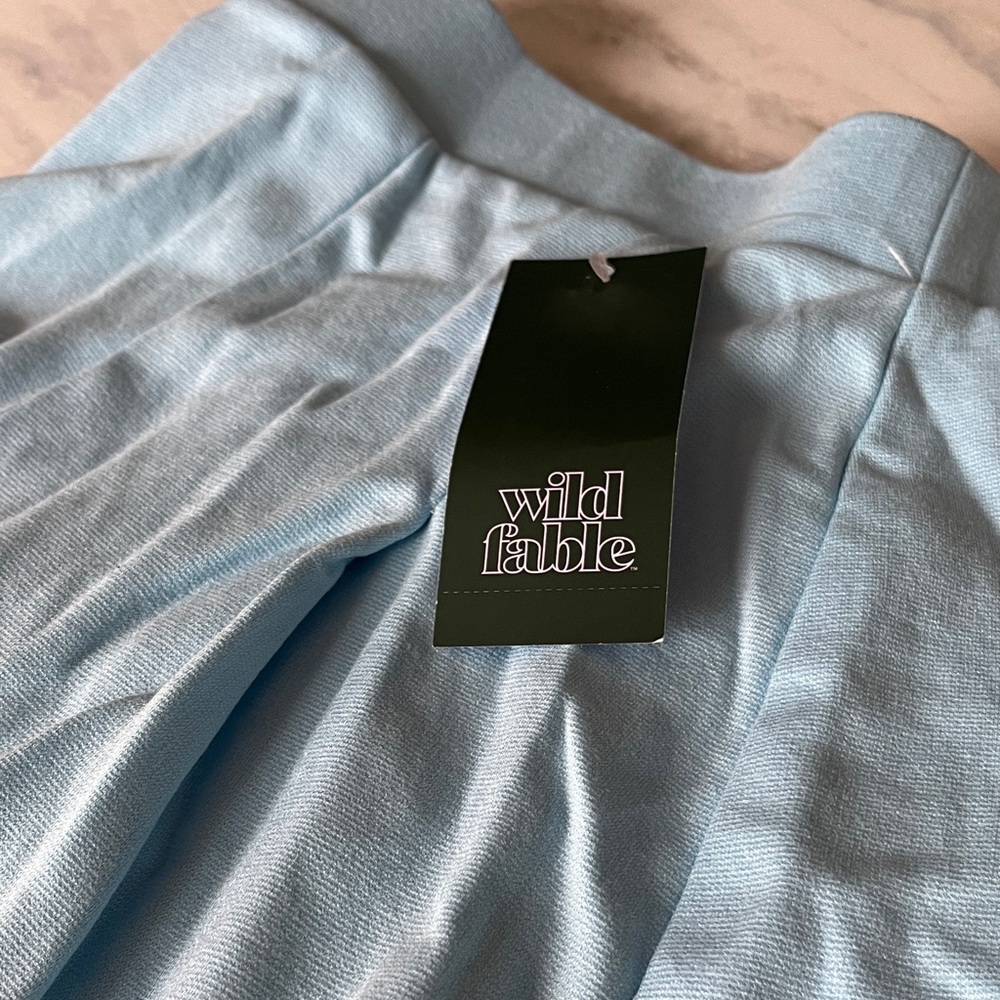 Wild Fable Sky Blue Skirt